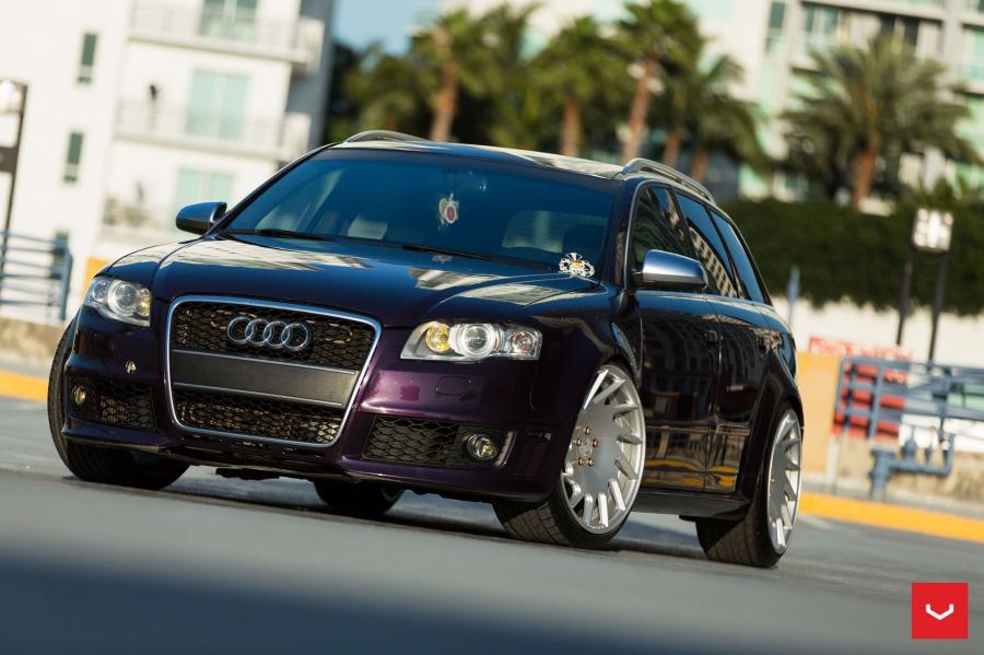 Audi RS4 Avant on Vossen Wheels 2015 года  (фото 1 из 17)